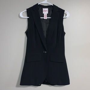 Candies Short Sleeveless Blazer